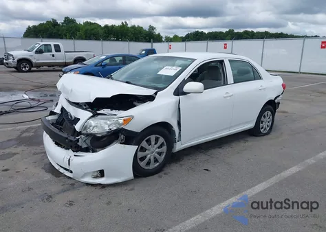 2009 Toyota Corolla Le z USA, uszkodzony, nr VIN JTDBL40E199052829